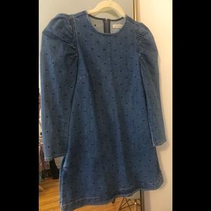Ulla Johnson denim mini dress